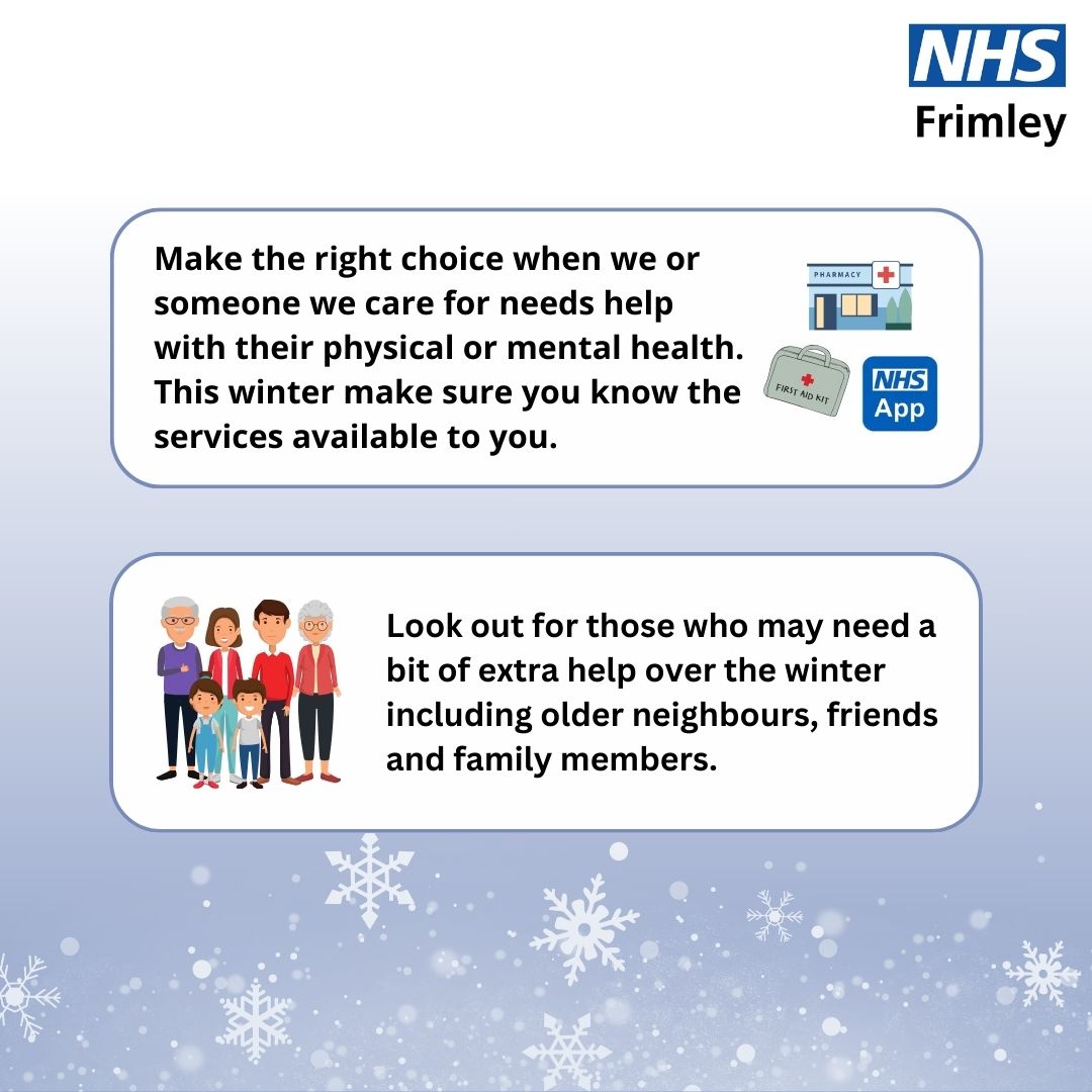 Winter tips social media image - staying well this winter 2